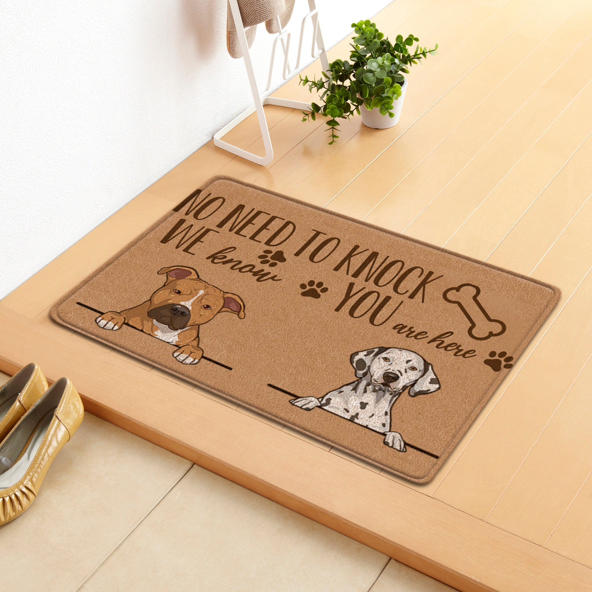 Custom Doormat Personalized GiftsText Name Pet Dog Cat Photo Indoor Outdoor Carpet Door Mat