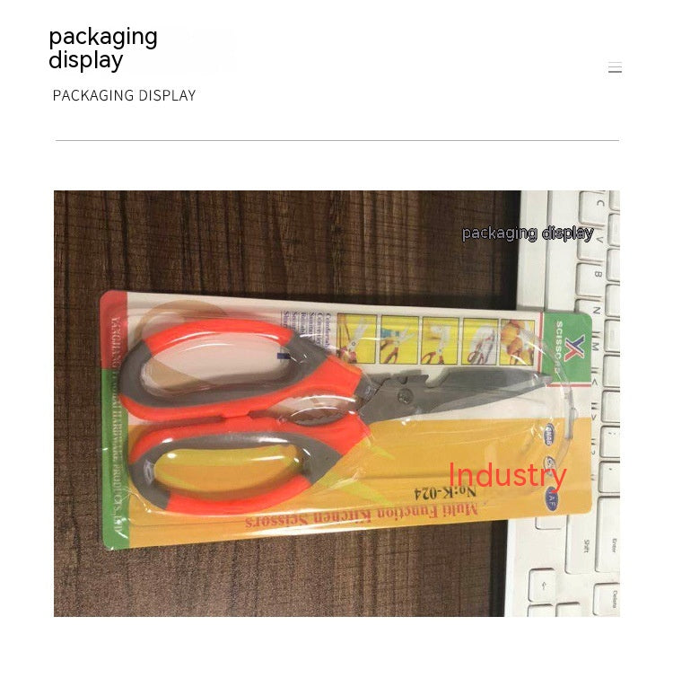 Kitchen Multi-function Bottle Opener Kitchen Auxiliary Scissors