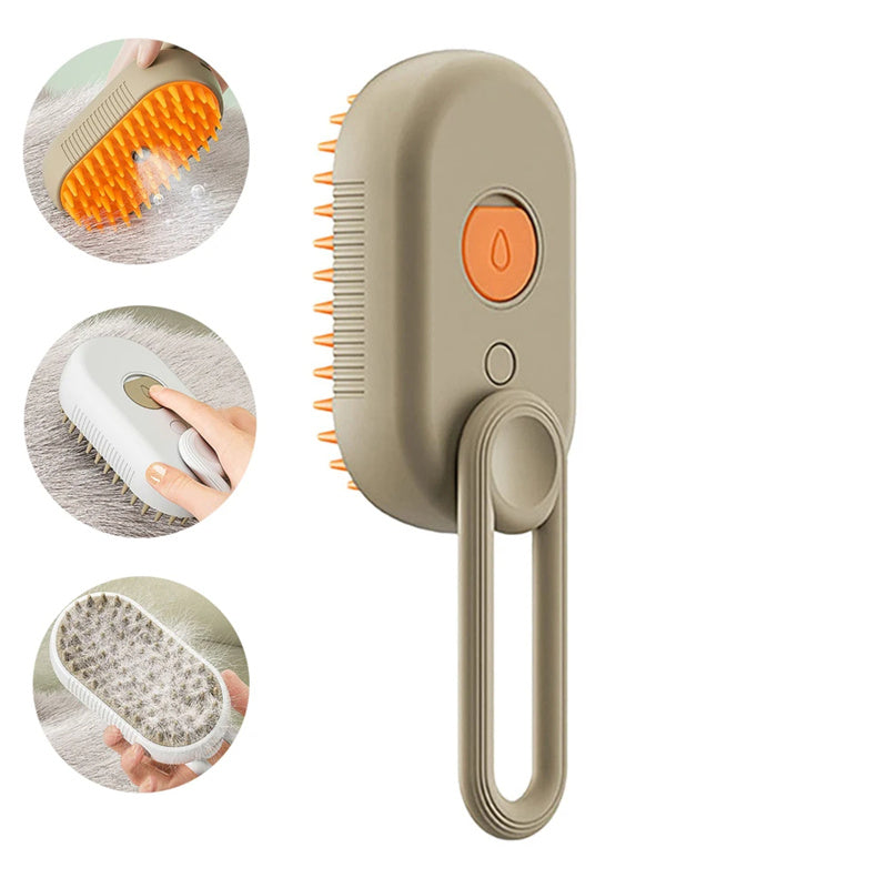 Cat Steam Brush Steamy Dog Brush 3 In 1 Electric Spray Cat Hair Brushes For Massage Pet Grooming Comb Hair Removal Combs Pet Products