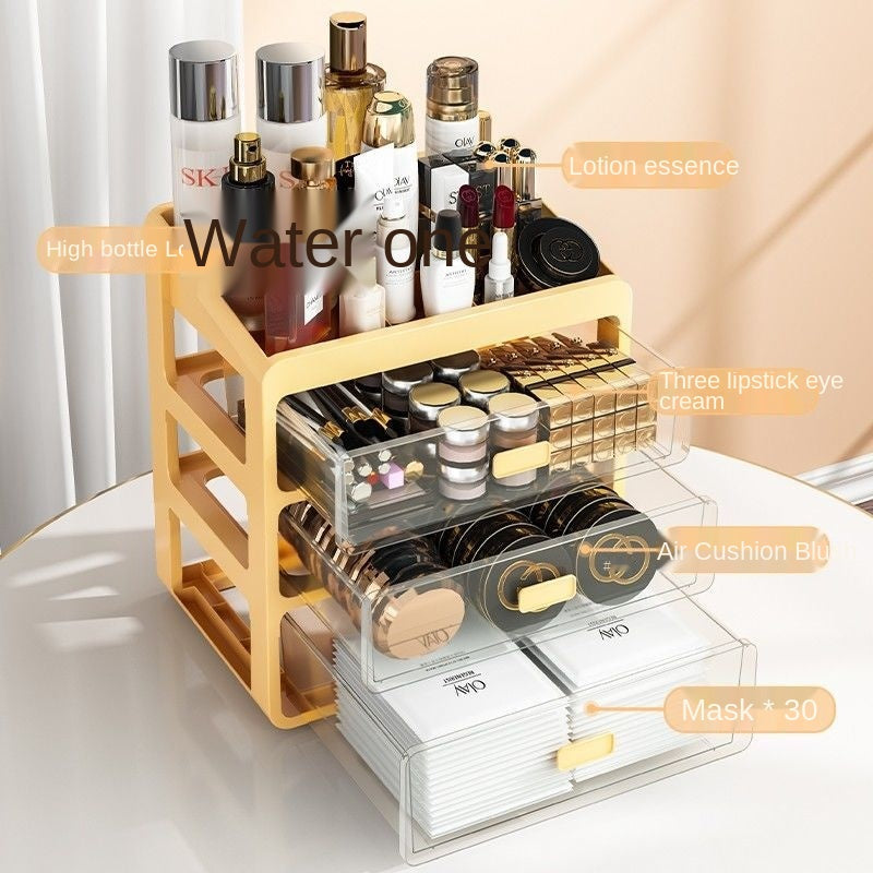 Desktop Transparent Drawer Cosmetic Storage Box